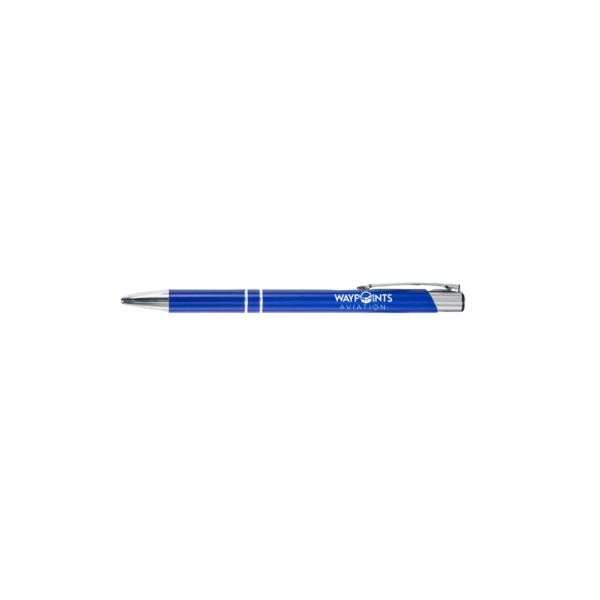 High-quality aviation ball pen blue