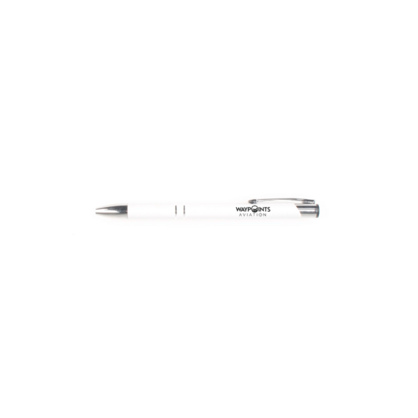 High-quality aviation ball pen white